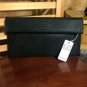 UE Urban Expressions Vegan Snakeskin Clutch